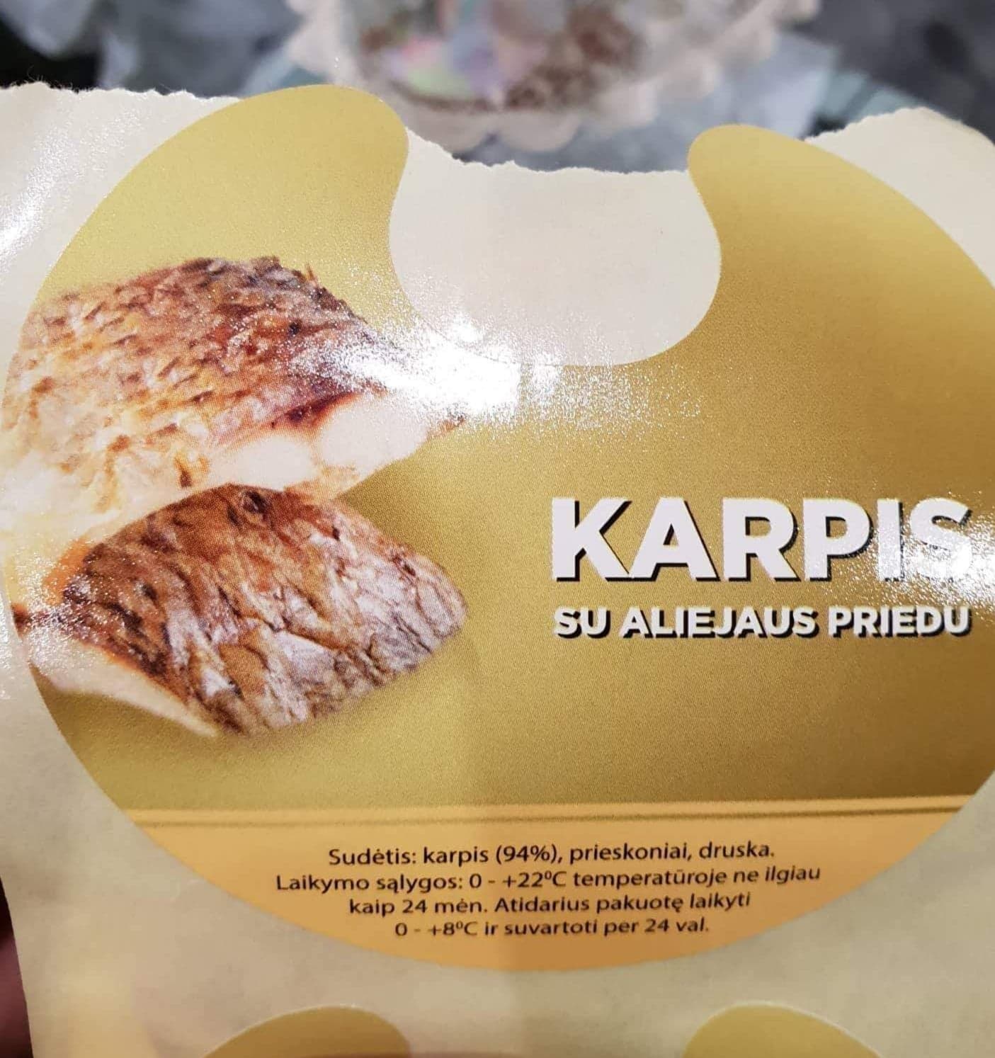 karpis aliejuje