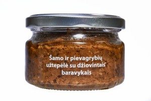 samo ir pievagrybiu uztepele